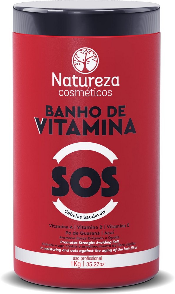 MÁSCARA SOS BANHO DE VITAMINA - NATUREZA COSMÉTICOS– eCosmeticsBrazil