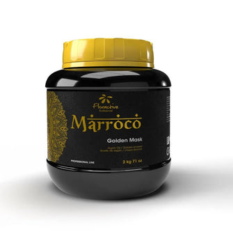 Morroco Golden Plus Hydratate Shine Mask 1000ml - Floractive - eCosmeticsBrazil