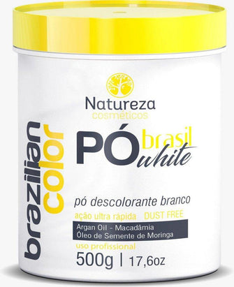 BRASIL WHITE DESCOLORANTE 500G - O PÓ DA LOIRA - NATUREZA COSMÉTICOS. - eCosmeticsBrazil