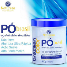 BLUE POWDER BRAZILIAN BLUE 500G - NATUREZA COSMÉTICO - eCosmeticsBrazil