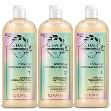 G.Hair Combo Kit Shampoo Treatment all hair types - G.Hair - eCosmeticsBrazil
