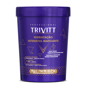 Itallian Trivitt Blonde Hidratação Matizante - Mascara 1Kg - eCosmeticsBrazil
