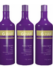 G Hair Perfect Blond Progressive Brush Kit (3x1l) - G Hair - eCosmeticsBrazil