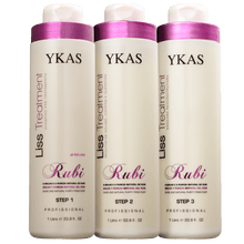 YKAS Liss Treatment Ruby Kit (3 Products) - YKAS - eCosmeticsBrazil