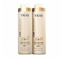 YKAS LISS -Treatment Progressive Brush Gold 2x1000ml - eCosmeticsBrazil