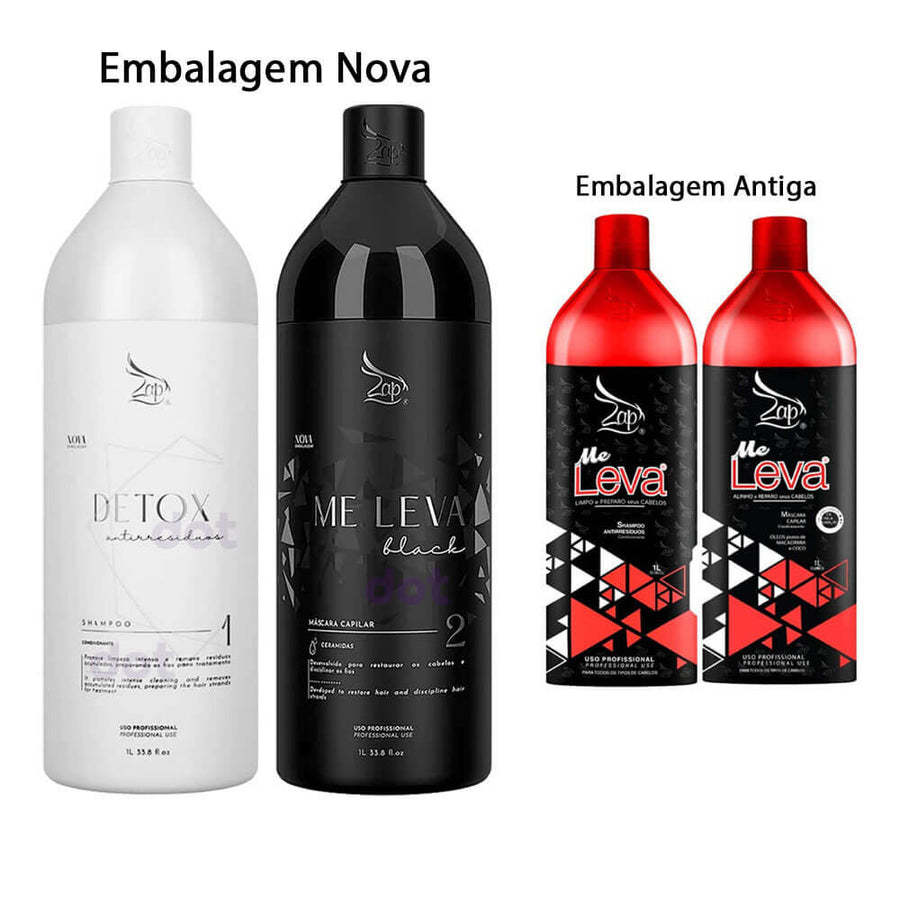 ZAP Me Leva/Brazilian Keratin/- outlet 2X1 L